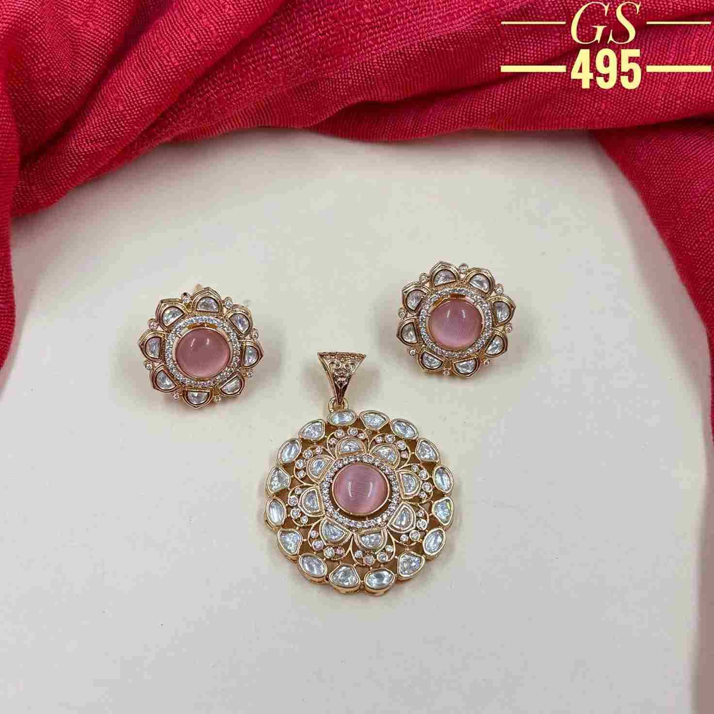 Gs-101 By Fashid Wholesale 01 To 07 Series Traditional Artificial Jewellery For Indian Attire At Exclusive Range.