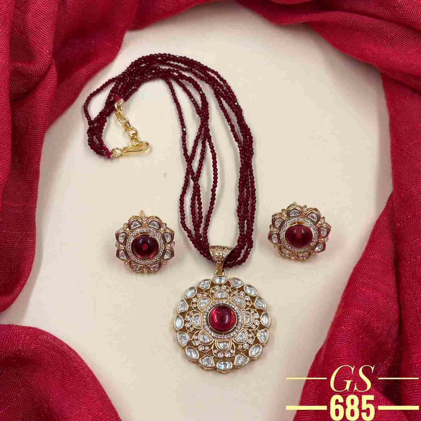 Gs-102 By Fashid Wholesale 01 To 02 Series Traditional Artificial Jewellery For Indian Attire At Exclusive Range.