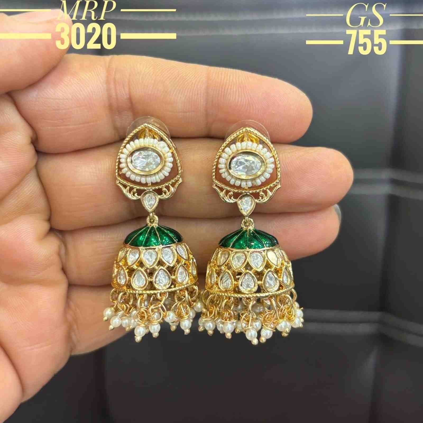 Gs-103 By Fashid Wholesale 01 To 05 Series Traditional Artificial Jewellery For Indian Attire At Exclusive Range.