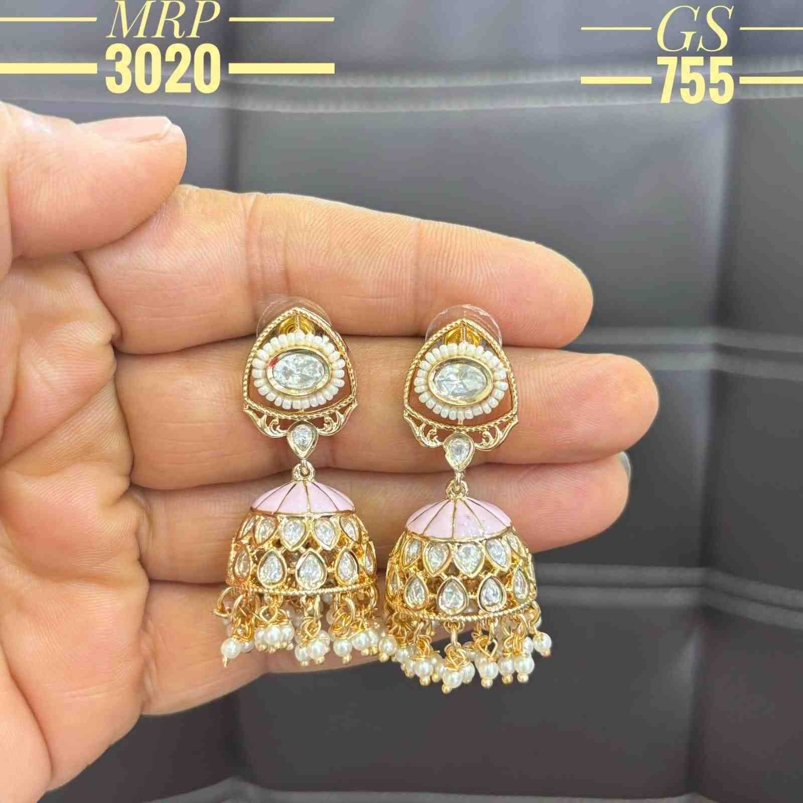 Gs-103 By Fashid Wholesale 01 To 05 Series Traditional Artificial Jewellery For Indian Attire At Exclusive Range.
