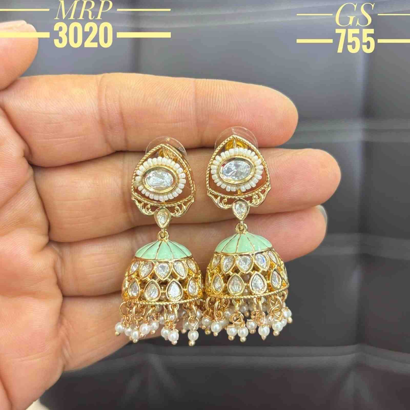 Gs-103 By Fashid Wholesale 01 To 05 Series Traditional Artificial Jewellery For Indian Attire At Exclusive Range.