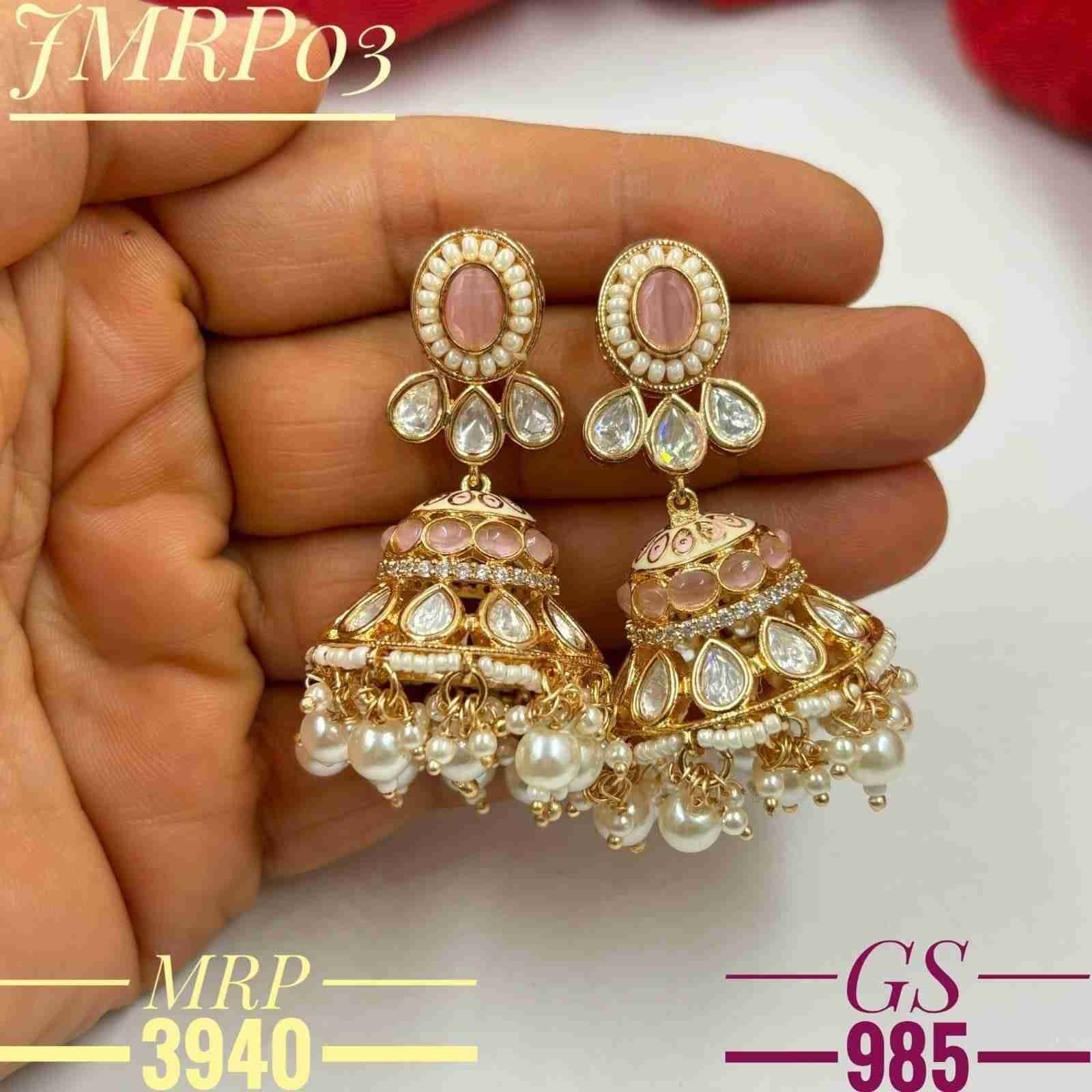 Gs-104 By Fashid Wholesale 01 To 04 Series Traditional Artificial Jewellery For Indian Attire At Exclusive Range.