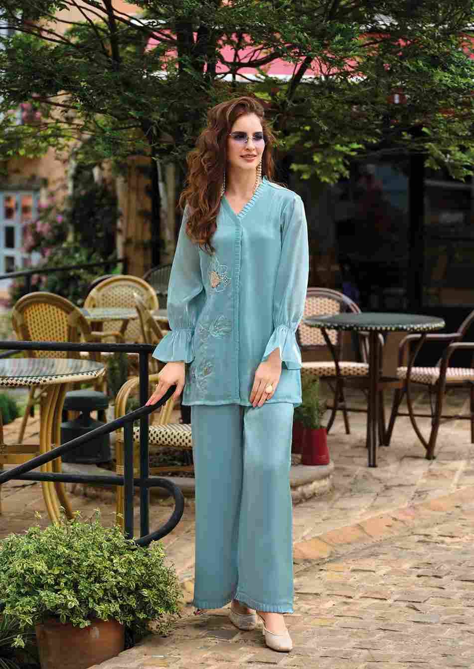 Marbles Vol-7 By Lady Leela 1 To 4 Series Designer Stylish Fancy Colorful Beautiful Party Wear & Ethnic Wear Collection Viscose Silk Co-Ord At Wholesale Price
