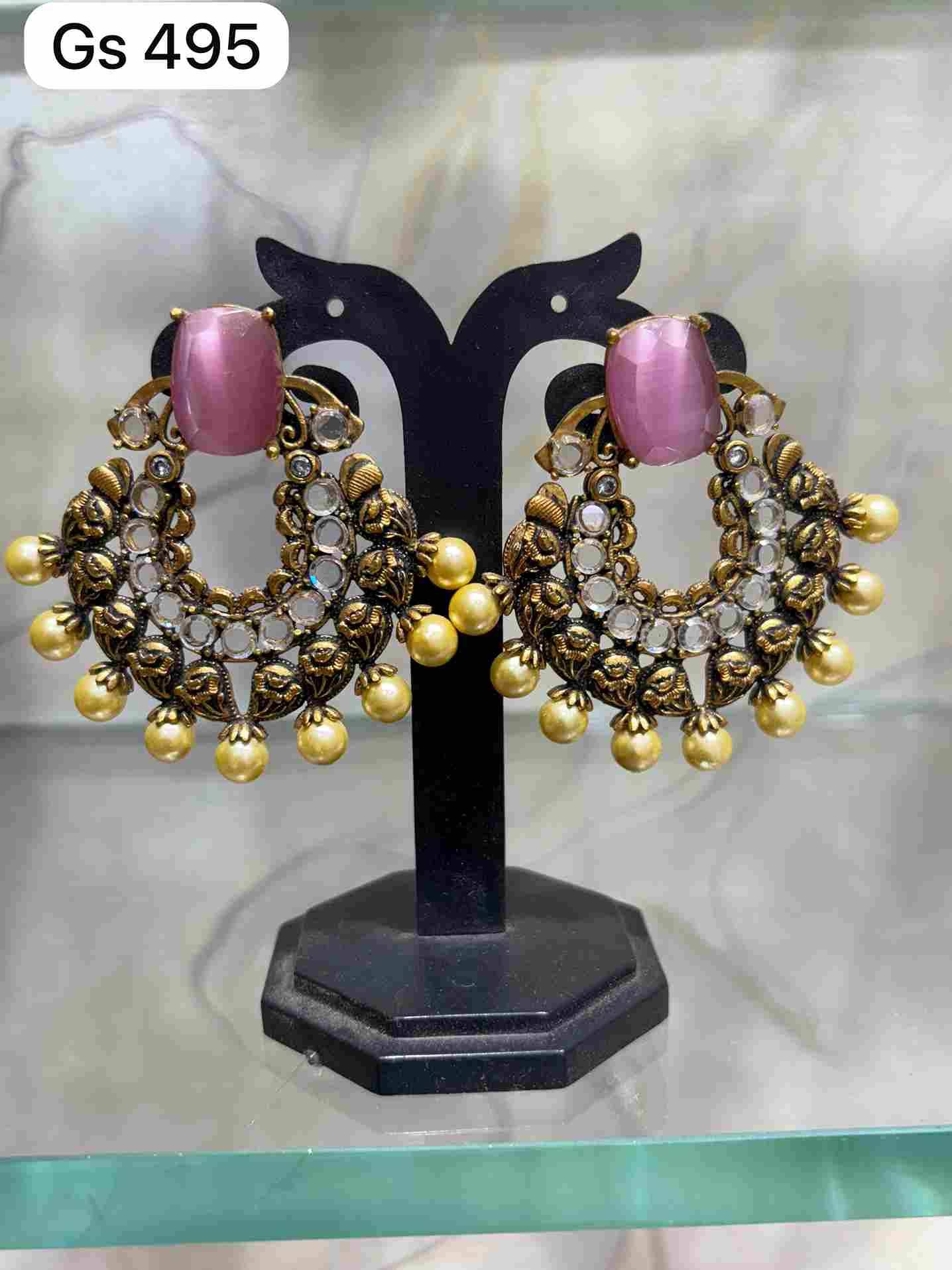 Gs-109 By Fashid Wholesale 01 To 12 Series Traditional Artificial Jewellery For Indian Attire At Exclusive Range.