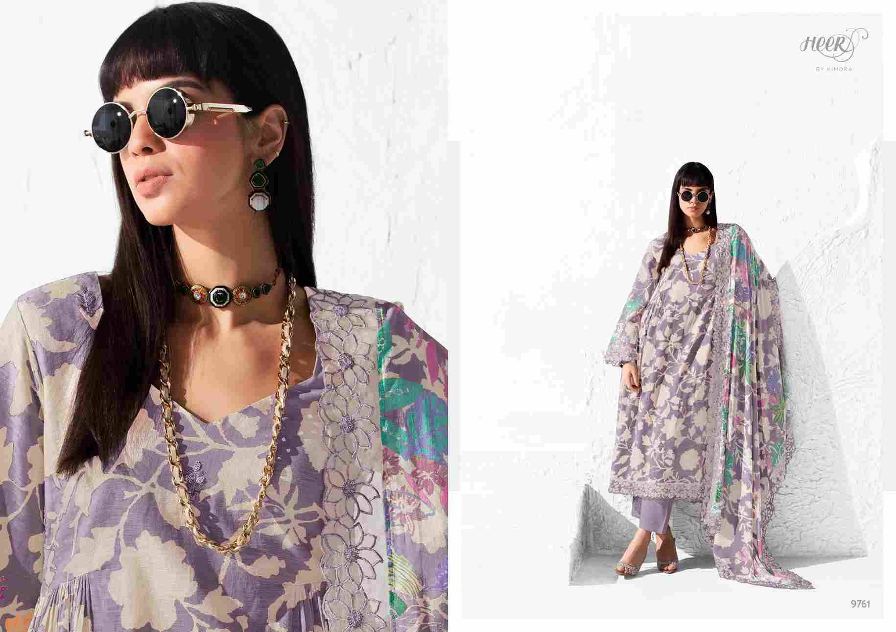 Icon Vol-2 By Kimora Fashion 9761 To 9766 Series Designer Festive Suits Collection Beautiful Stylish Fancy Colorful Party Wear & Occasional Wear Pure Muslin Dresses At Wholesale Price