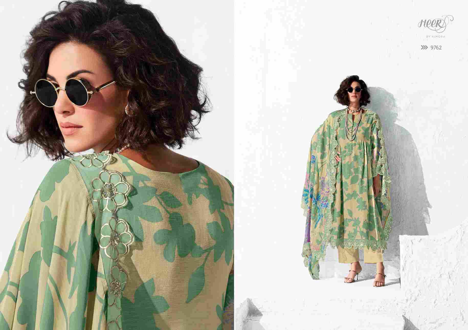 Icon Vol-2 By Kimora Fashion 9761 To 9766 Series Designer Festive Suits Collection Beautiful Stylish Fancy Colorful Party Wear & Occasional Wear Pure Muslin Dresses At Wholesale Price