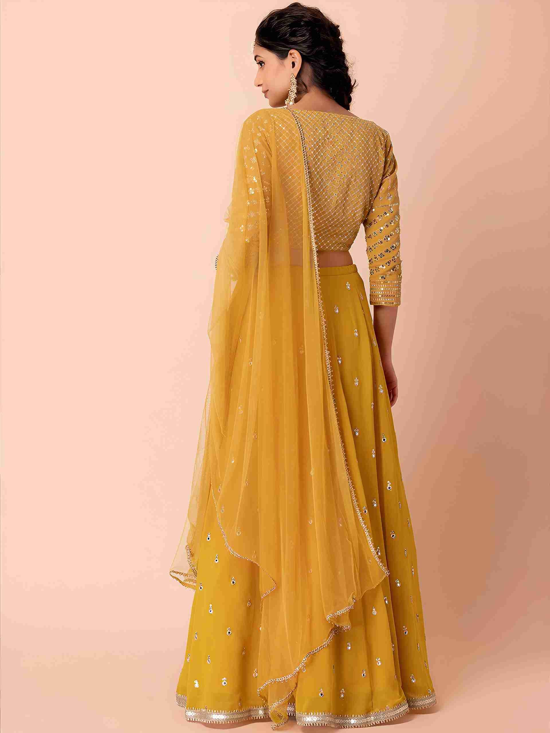 Zc-15071 By Fashid Wholesale Designer Beautiful Collection Occasional Wear & Party Wear Heavy Georgette Embroidered Lehengas At Wholesale Price