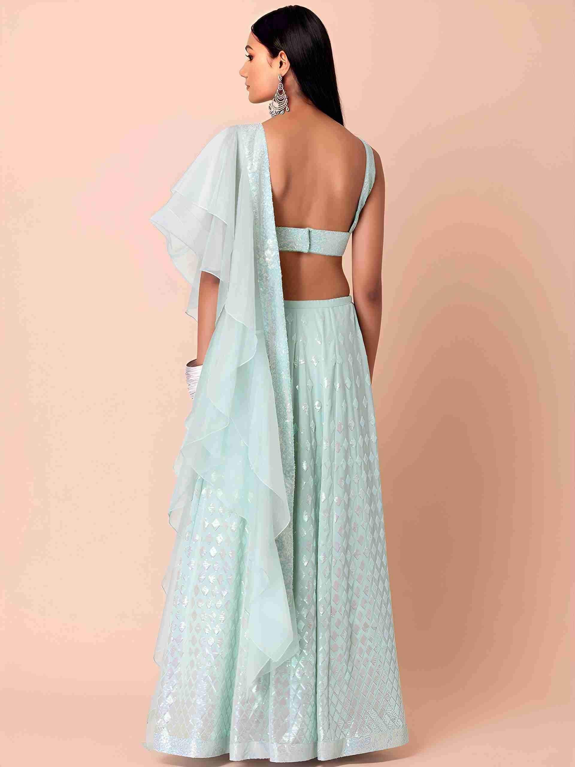 Zc-15087 By Fashid Wholesale Designer Navratri Beautiful Collection Occasional Wear & Party Wear Heavy Georgette Embroidered Lehengas At Wholesale Price