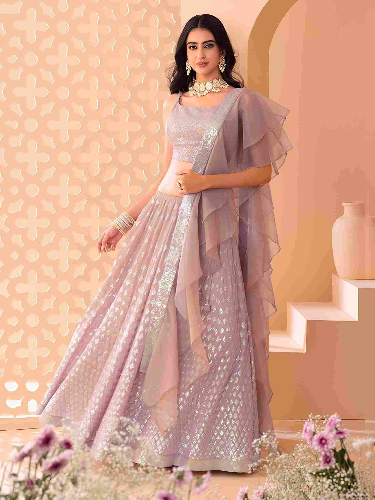 Zc-15087 Vol-1 By Fashid Wholesale Designer Navratri Beautiful Collection Occasional Wear & Party Wear Heavy Georgette Embroidered Lehengas At Wholesale Price