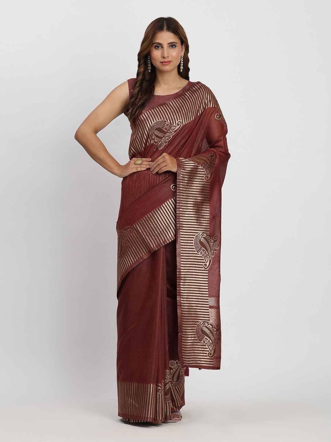Taarini By Fashid Wholesale 1001 To 1005 Series Indian Traditional Wear Collection Beautiful Stylish Fancy Colorful Party Wear & Occasional Wear Linen Cotton Sarees At Wholesale Price
