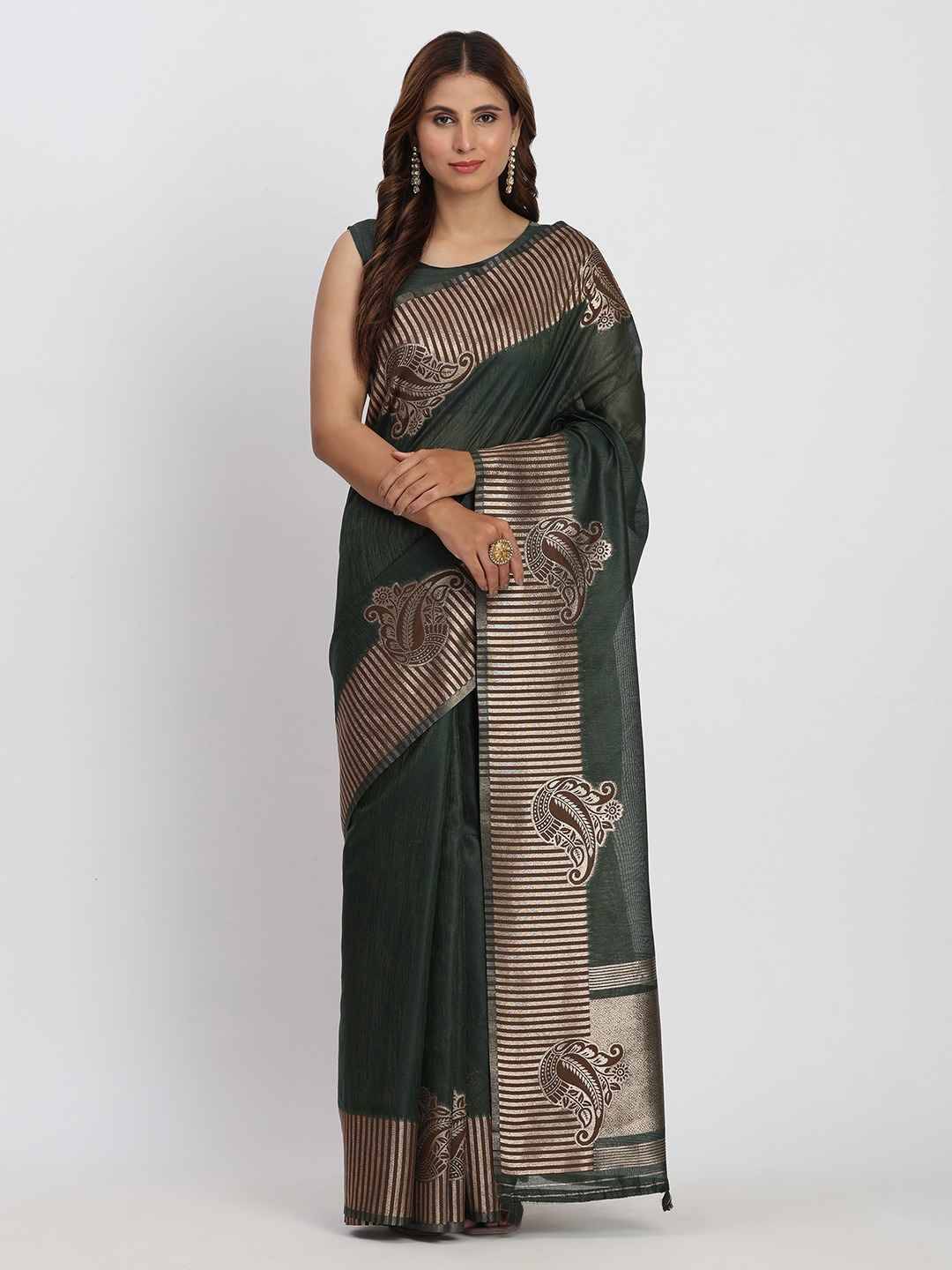 Taarini By Fashid Wholesale 1001 To 1005 Series Indian Traditional Wear Collection Beautiful Stylish Fancy Colorful Party Wear & Occasional Wear Linen Cotton Sarees At Wholesale Price