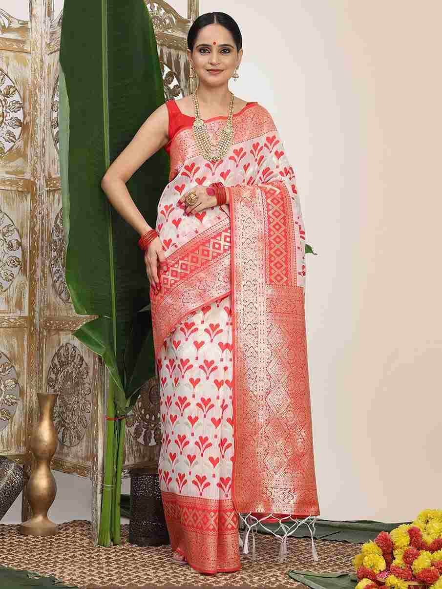 Sindoori Saat By Fashid Wholesale 1001 To 1006 Series Indian Traditional Wear Collection Beautiful Stylish Fancy Colorful Party Wear & Occasional Wear Linen Cotton Sarees At Wholesale Price