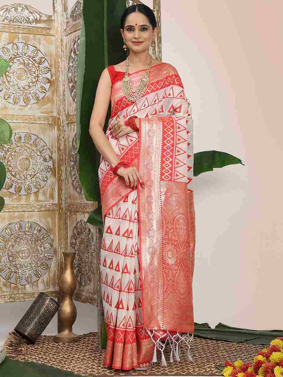 Sindoori Saat By Fashid Wholesale 1001 To 1006 Series Indian Traditional Wear Collection Beautiful Stylish Fancy Colorful Party Wear & Occasional Wear Linen Cotton Sarees At Wholesale Price