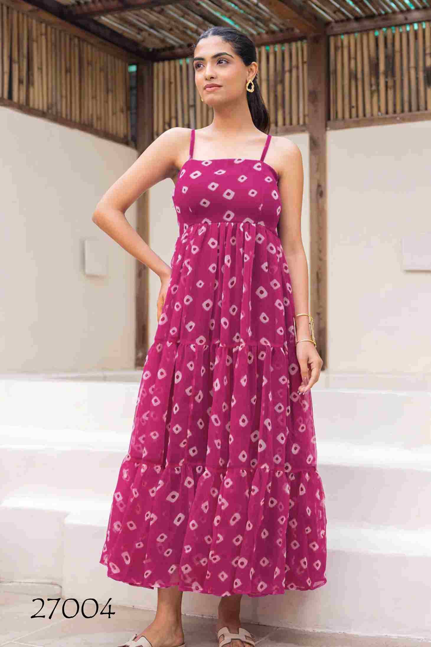 Lucaya Vol-27 By Fashid Wholesale 27001 To 27006 Series Designer Stylish Fancy Colorful Beautiful Party Wear & Ethnic Wear Collection Faux Georgette Gowns At Wholesale Price