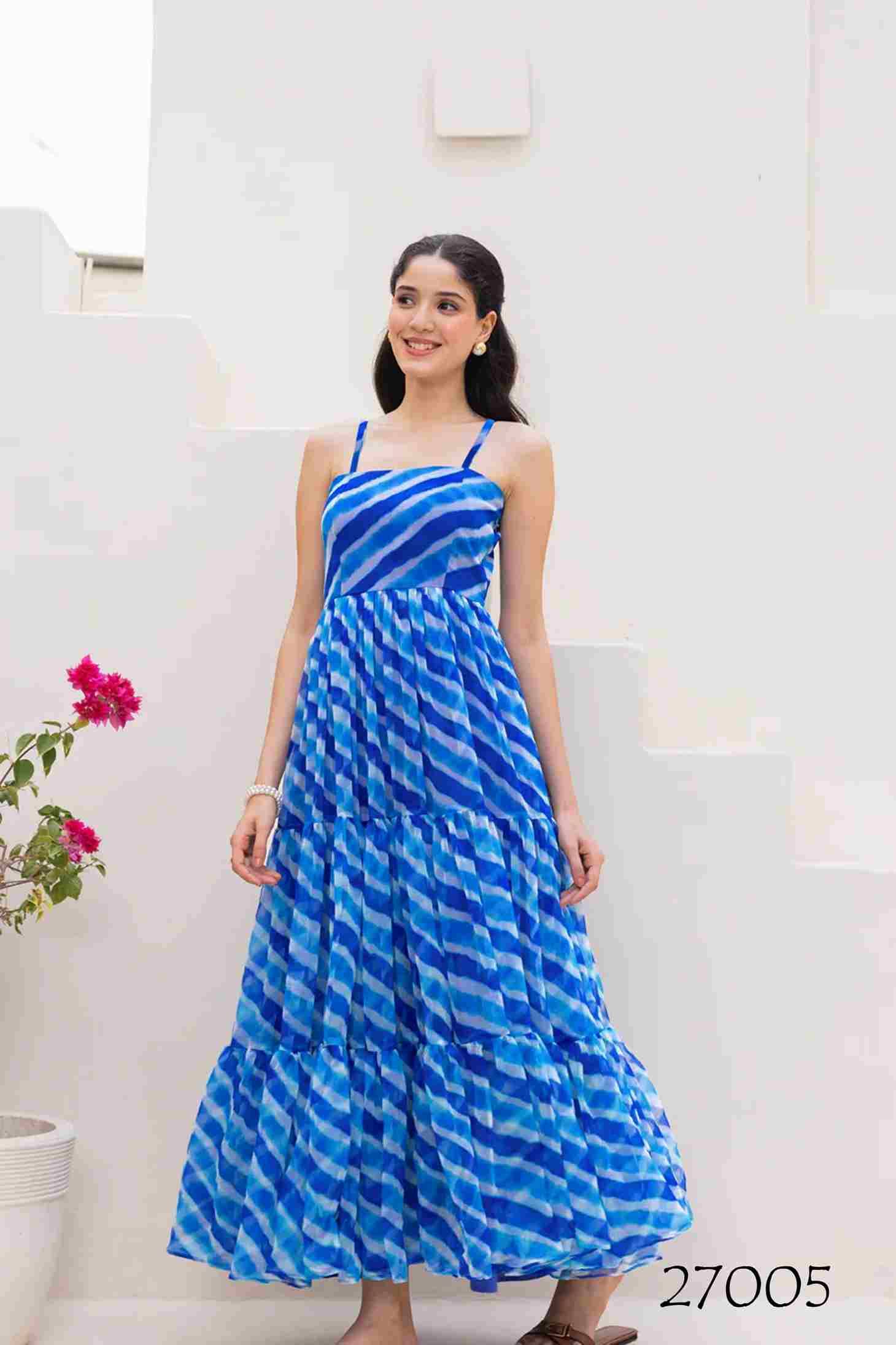 Lucaya Vol-27 By Fashid Wholesale 27001 To 27006 Series Designer Stylish Fancy Colorful Beautiful Party Wear & Ethnic Wear Collection Faux Georgette Gowns At Wholesale Price