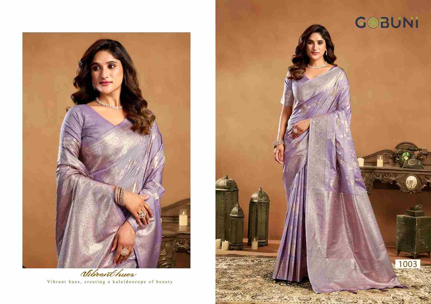 Srivalli By Gobuni 1001 To 1004 Series Indian Traditional Wear Collection Beautiful Stylish Fancy Colorful Party Wear & Occasional Wear Silk Sarees At Wholesale Price