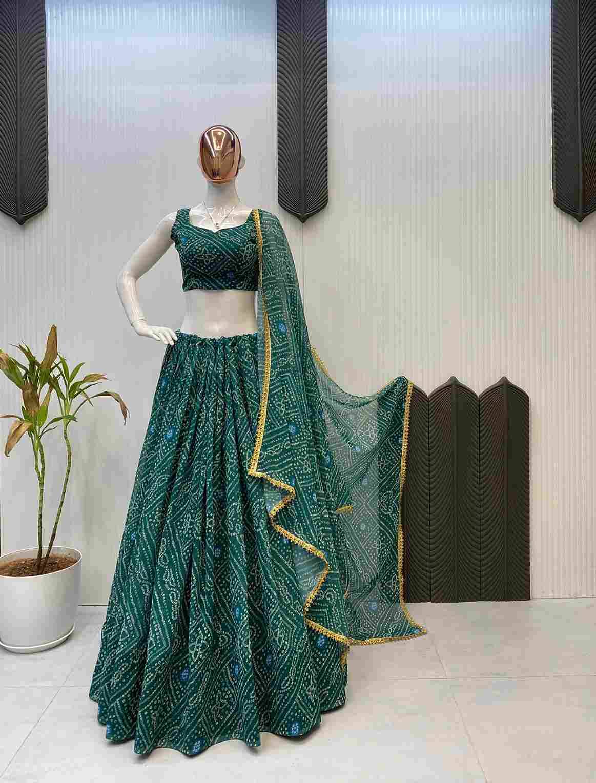 Le-637 By Fashid Wholesale 01 To 05 Designer Navratri Beautiful Collection Occasional Wear & Party Wear Georgette Printed Lehengas At Wholesale Price