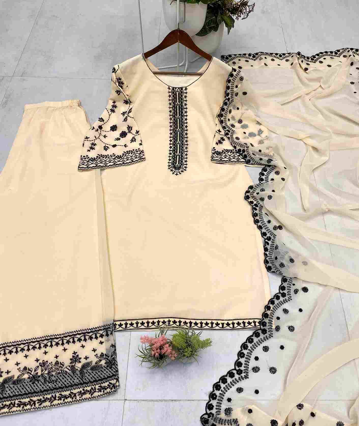 Le-1973 By Fashid Wholesale Beautiful Suits Colorful Stylish Fancy Casual Wear & Ethnic Wear Georgette Dresses At Wholesale Price