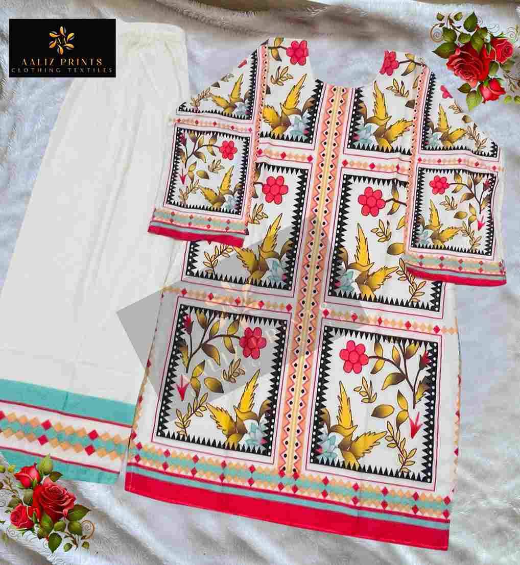 Hollywood Vol-1 By Aaliz Prints 3135 To 3139 Series Designer Stylish Fancy Colorful Beautiful Party Wear & Ethnic Wear Collection Lawn Print Co-Ord At Wholesale Price