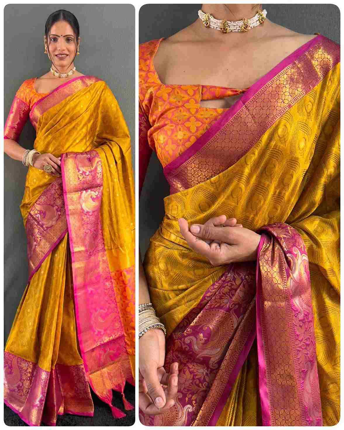 Ab-01 By Fashid Wholesale 01 To 05 Series Indian Traditional Wear Collection Beautiful Stylish Fancy Colorful Party Wear & Occasional Wear Pure Mercerized Soft Silk Sarees At Wholesale Price