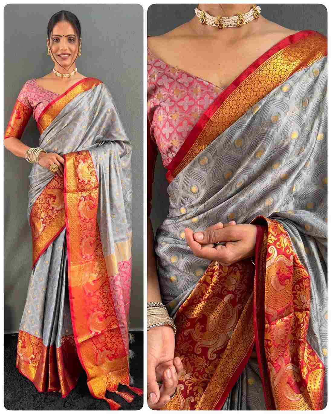 Ab-01 By Fashid Wholesale 01 To 05 Series Indian Traditional Wear Collection Beautiful Stylish Fancy Colorful Party Wear & Occasional Wear Pure Mercerized Soft Silk Sarees At Wholesale Price