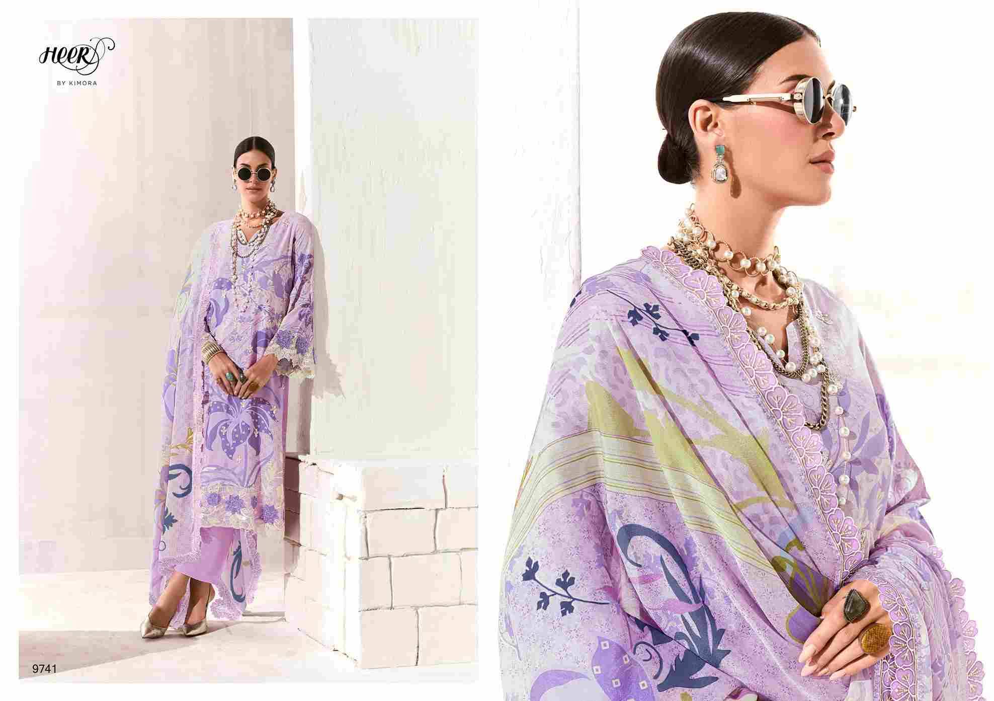 Vogue By Kimora Fashion 9741 To 9746 Series Designer Festive Suits Collection Beautiful Stylish Fancy Colorful Party Wear & Occasional Wear Pure Muslin Dresses At Wholesale Price