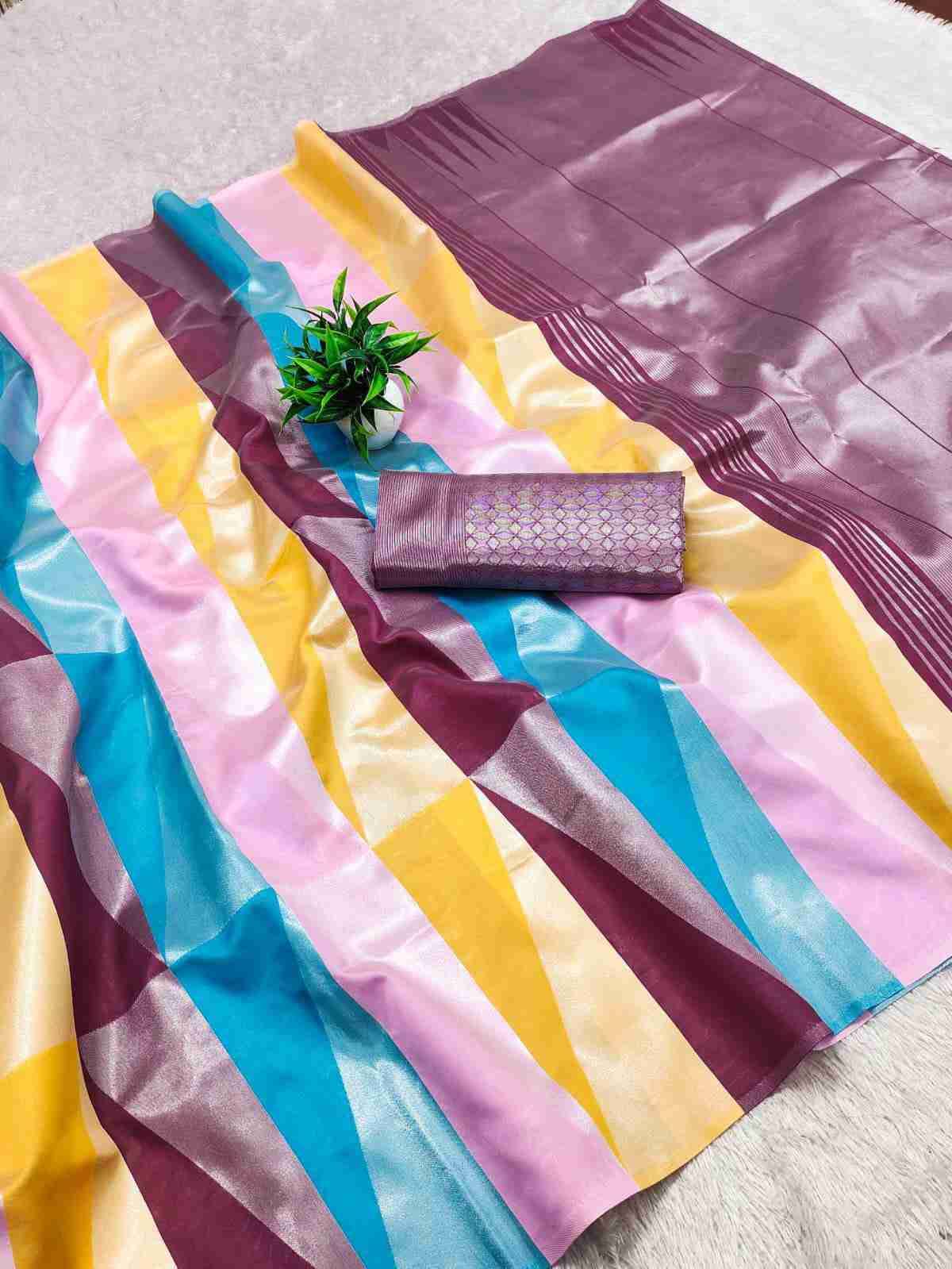 Ab-Rainbow By Fashid Wholesale 01 To 08 Series Indian Traditional Wear Collection Beautiful Stylish Fancy Colorful Party Wear & Occasional Wear Bridal Silk Sarees At Wholesale Price