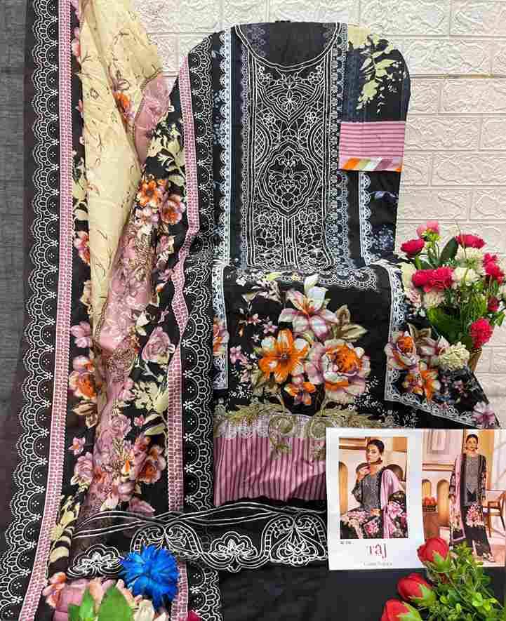 Taj Hit Design 616 By Taj Creation Beautiful Pakistani Suits Colorful Stylish Fancy Casual Wear & Ethnic Wear Pure Cotton Print With Embroidered Dresses At Wholesale Price