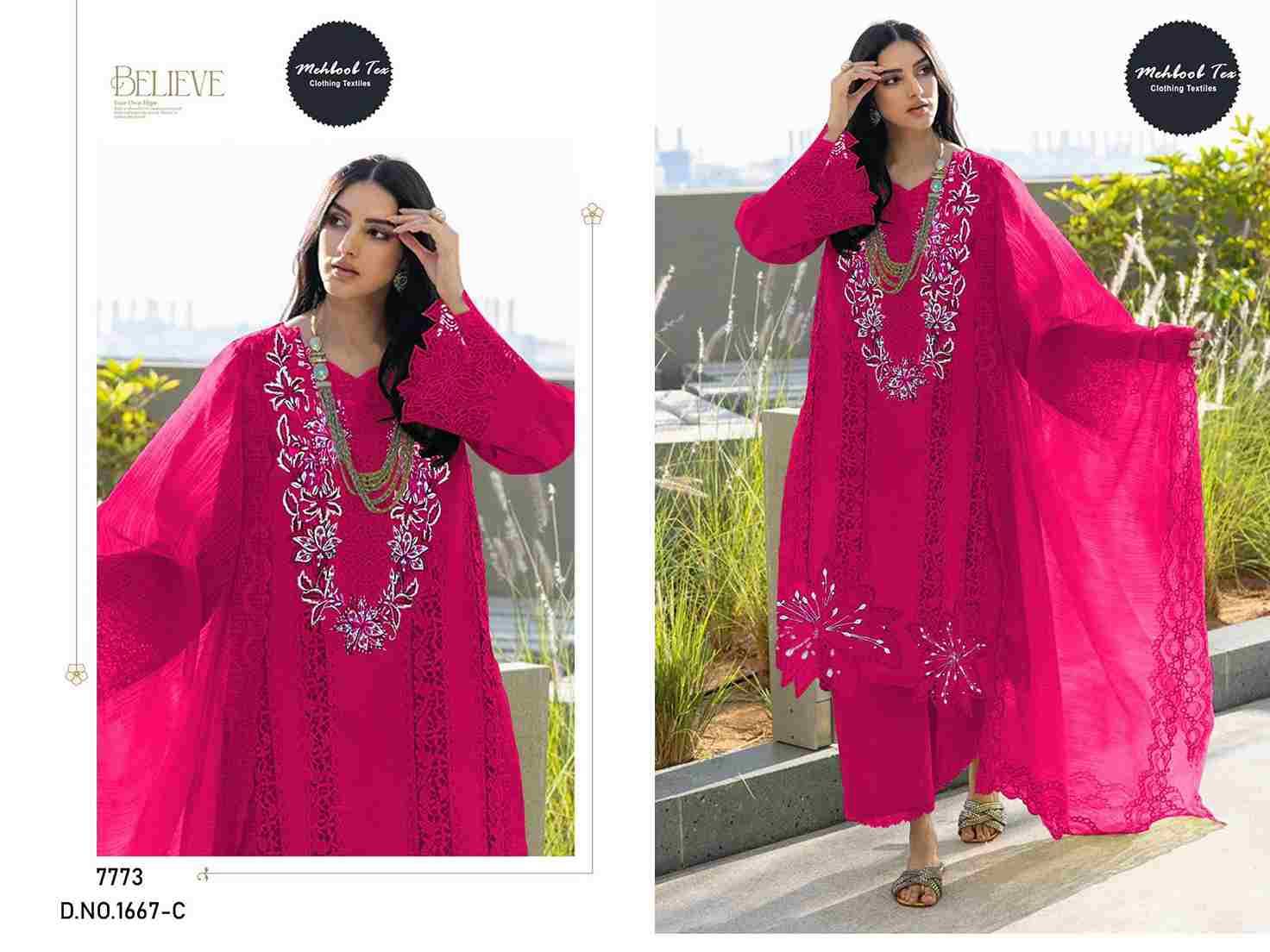 Mehboob Tex Hit Design 1667 Colours Vol-2 By Mehboob Tex 1667-C To 1667-D Series Beautiful Winter Collection Pakistani Suits Stylish Fancy Colorful Casual Wear & Ethnic Wear Cotton Lawn With Embroidery Dresses At Wholesale Price