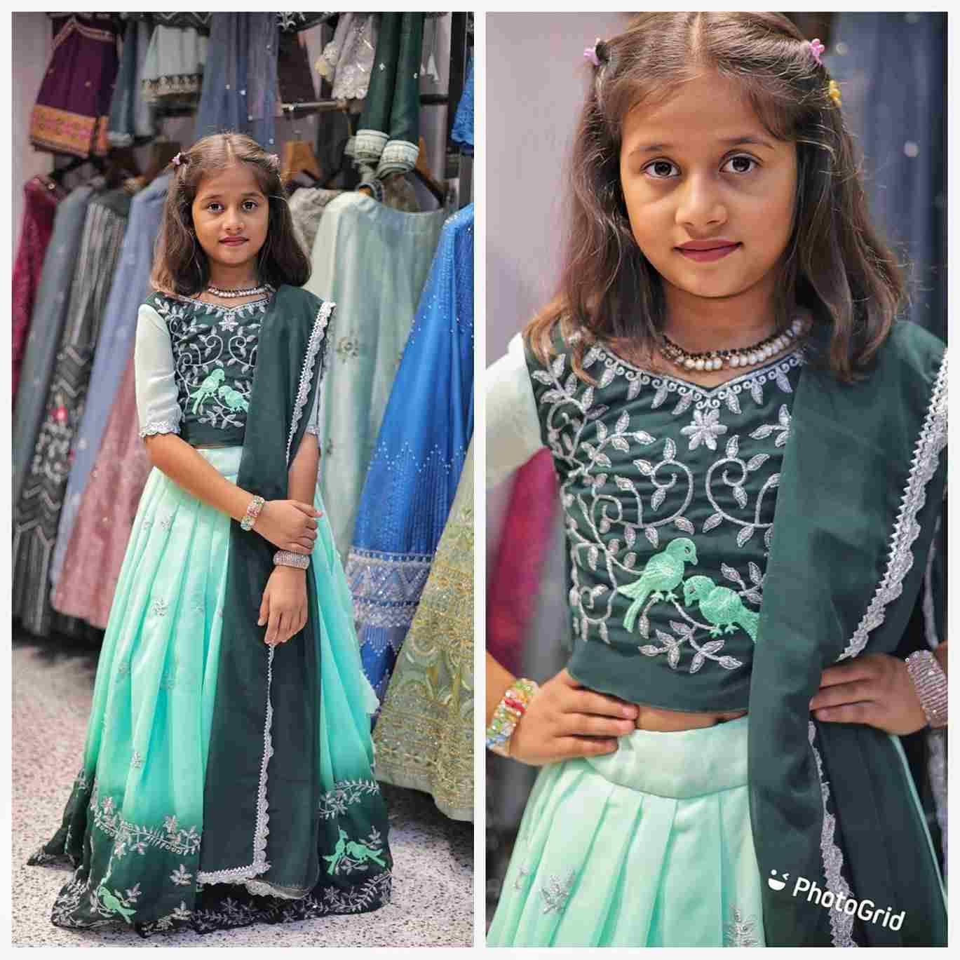 Pv-Kids Lehenga Vol-15 By Fashid Wholesale 01 To 02 Series Designer Beautiful Collection Occasional Wear & Party Wear Pure Georgette Lehengas At Wholesale Price