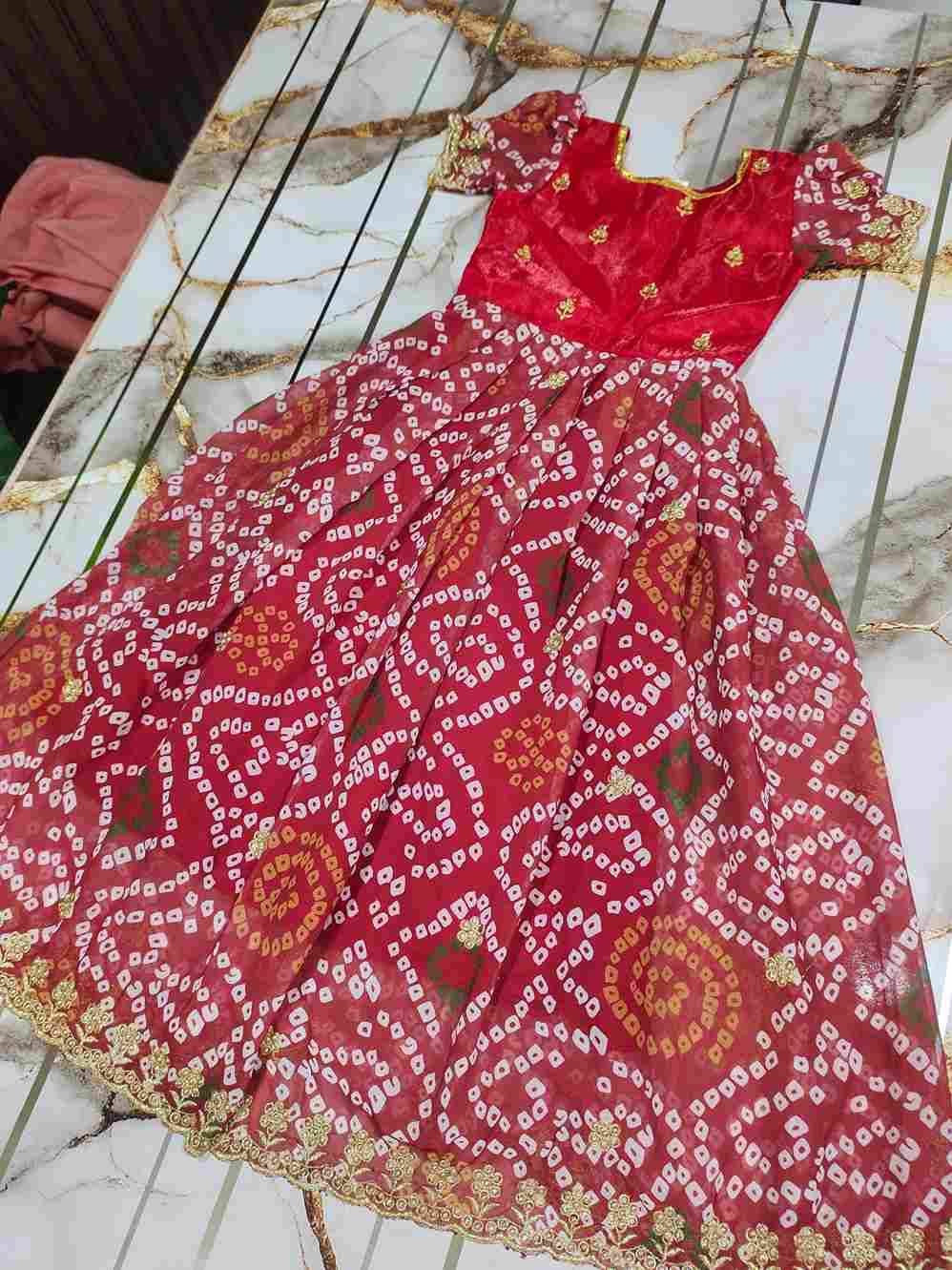 Pv-Kids-Gown Vol-11 By Fashid Wholesale 01 To 10 Series Designer Beautiful Collection Occasional Wear & Party Wear Pure Silk Gowns At Wholesale Price