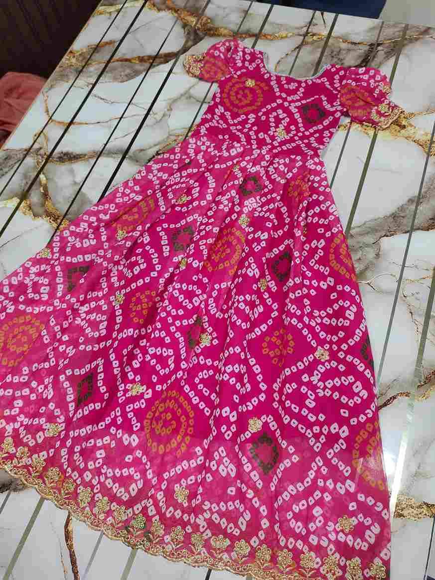 Pv-Kids-Gown Vol-11 By Fashid Wholesale 01 To 10 Series Designer Beautiful Collection Occasional Wear & Party Wear Pure Silk Gowns At Wholesale Price