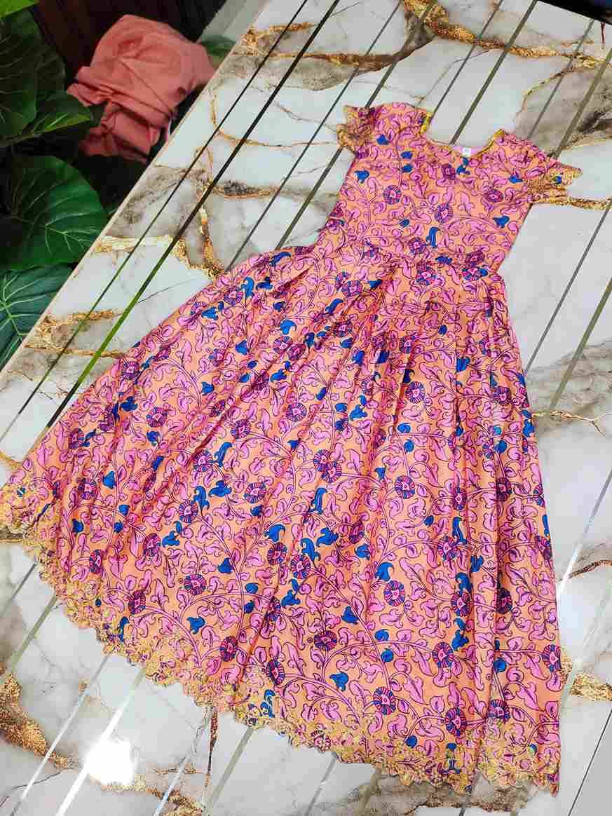 Pv-Kids-Gown Vol-11 By Fashid Wholesale 01 To 10 Series Designer Beautiful Collection Occasional Wear & Party Wear Pure Silk Gowns At Wholesale Price