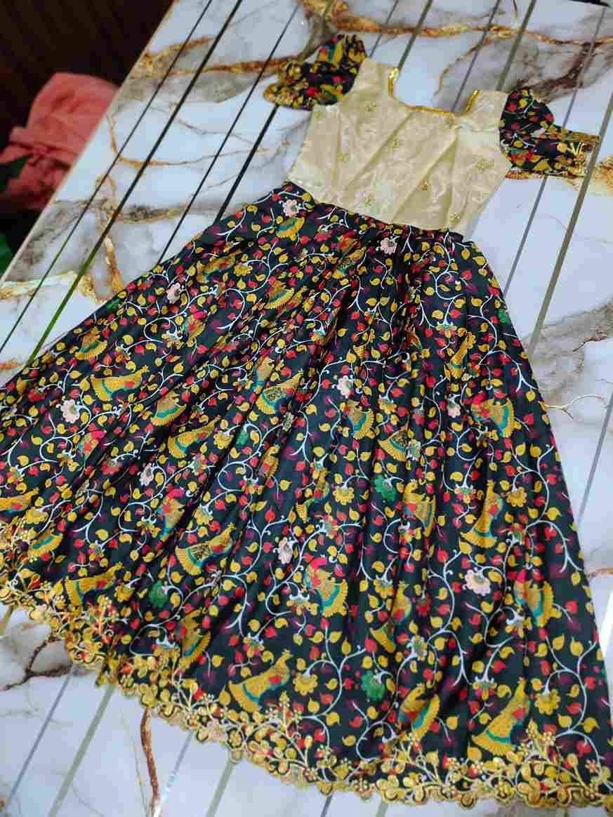 Pv-Kids-Gown Vol-11 By Fashid Wholesale 01 To 10 Series Designer Beautiful Collection Occasional Wear & Party Wear Pure Silk Gowns At Wholesale Price