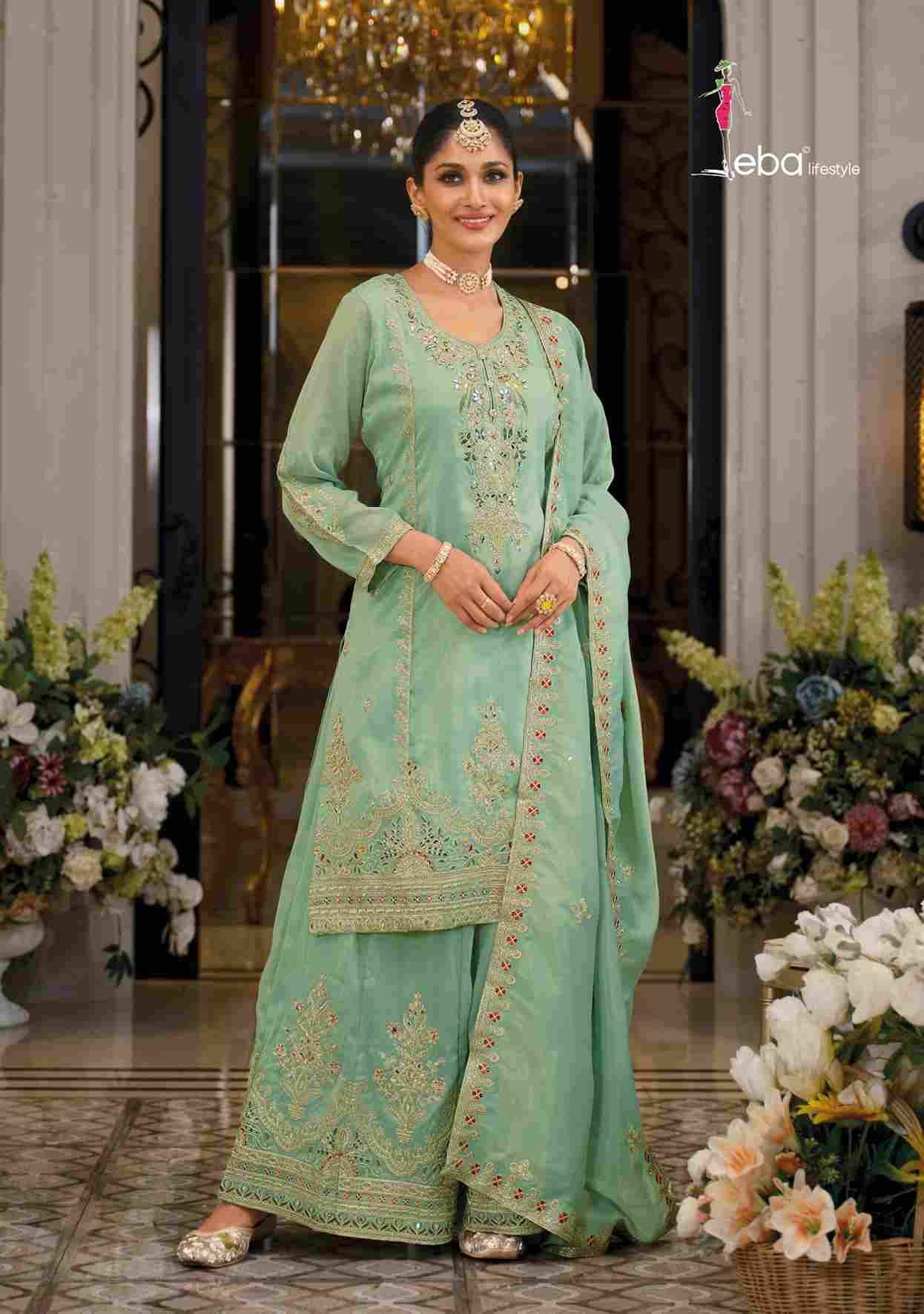 Paradise By Eba Lifestyle 1911 To 1913 Series Designer Sharara Suits Collection Beautiful Stylish Fancy Colorful Party Wear & Occasional Wear Simar Dresses At Wholesale Price