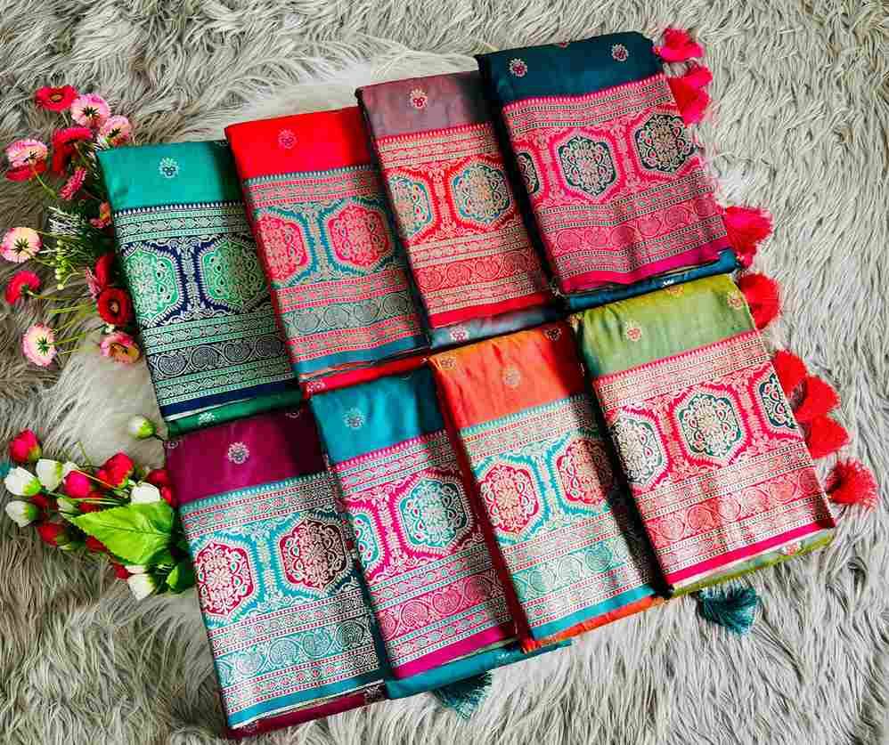 Vv-27 By Fashid Wholesale 01 To 08 Series Indian Traditional Wear Collection Beautiful Stylish Fancy Colorful Party Wear & Occasional Wear Banarasi Silk Sarees At Wholesale Price