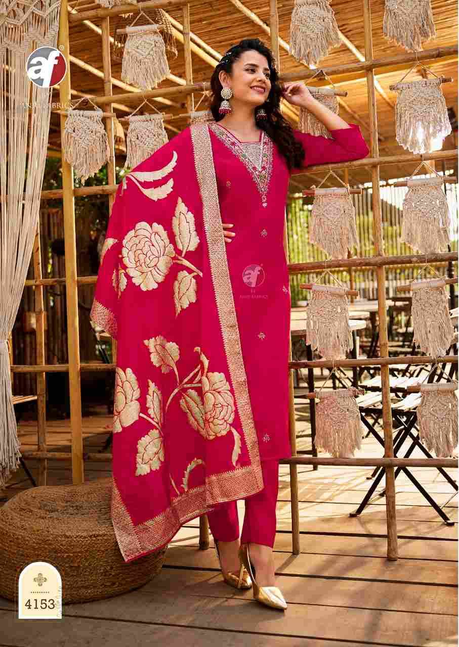 Vastra Vol-5 By Anju Fabrics 4151 To 4156 Series Suits Beautiful Fancy Colorful Stylish Party Wear & Occasional Wear Roman Silk Dresses At Wholesale Price