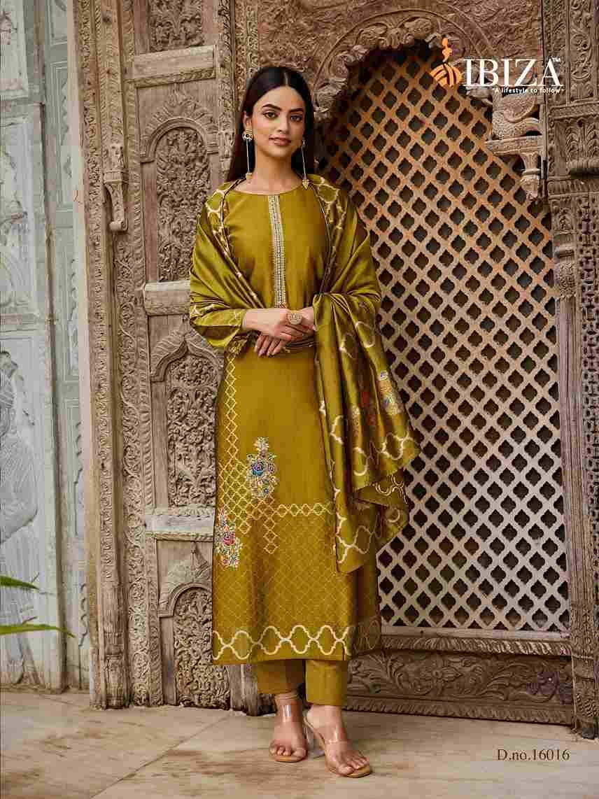 Sukoon By Ibiza 16014 To 16017 Series Designer Festive Suits Beautiful Fancy Stylish Colorful Party Wear & Occasional Wear Pure Bangalori Silk Jacquard Dresses At Wholesale Price