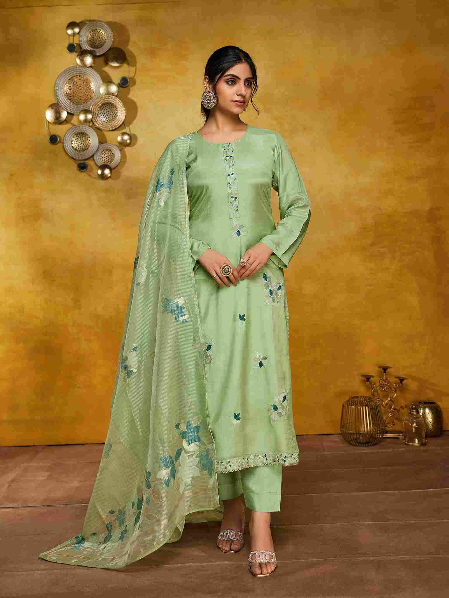 Lavender By Ibiza 15824 To 15827 Series Designer Festive Suits Beautiful Fancy Stylish Colorful Party Wear & Occasional Wear Pure Bemberg Muslin Dresses At Wholesale Price