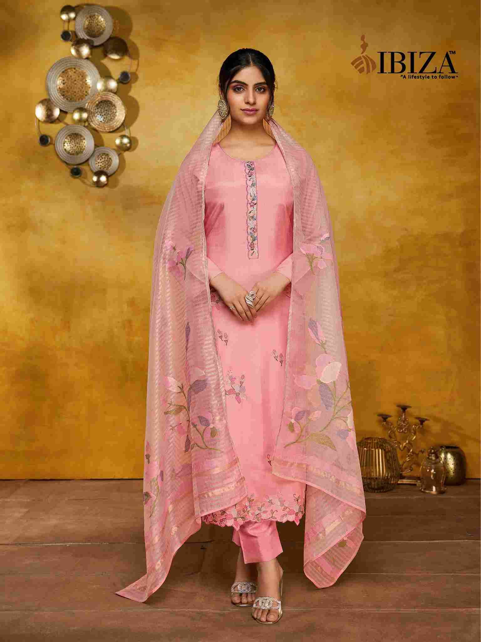 Lavender By Ibiza 15824 To 15827 Series Designer Festive Suits Beautiful Fancy Stylish Colorful Party Wear & Occasional Wear Pure Bemberg Muslin Dresses At Wholesale Price