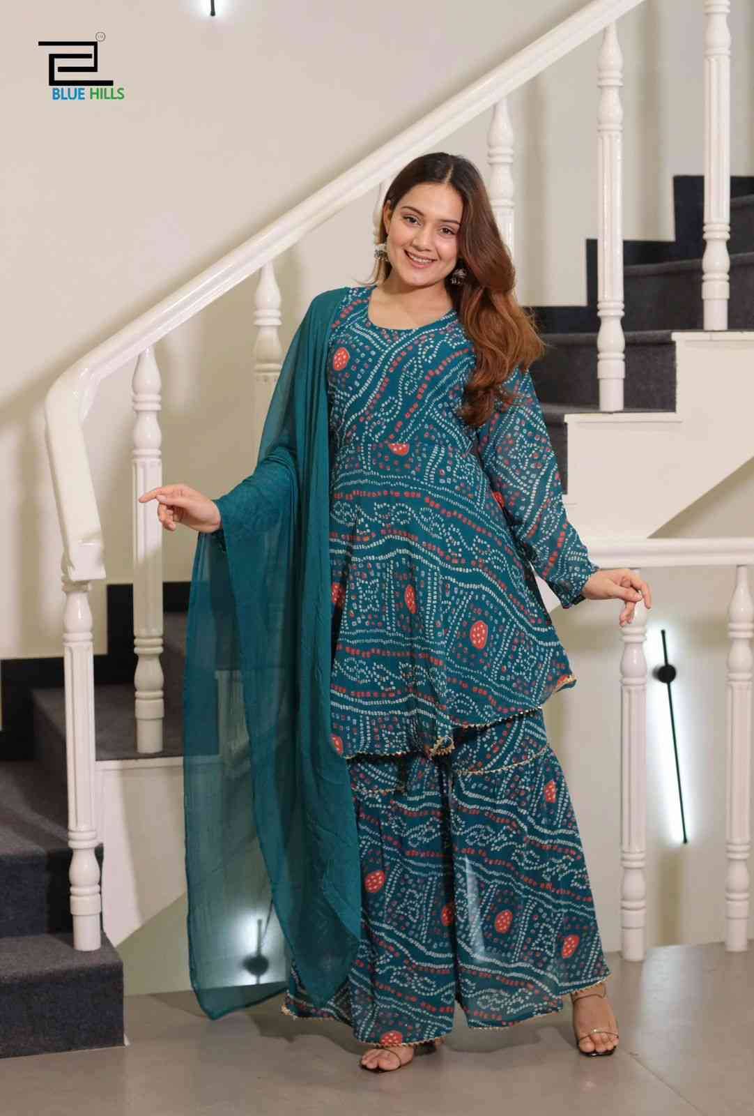 Sharara Special By Fashid Wholesale 01 To 02 Series Beautiful Sharara Suits Colorful Stylish Fancy Casual Wear & Ethnic Wear Faux Georgette Dresses At Wholesale Price