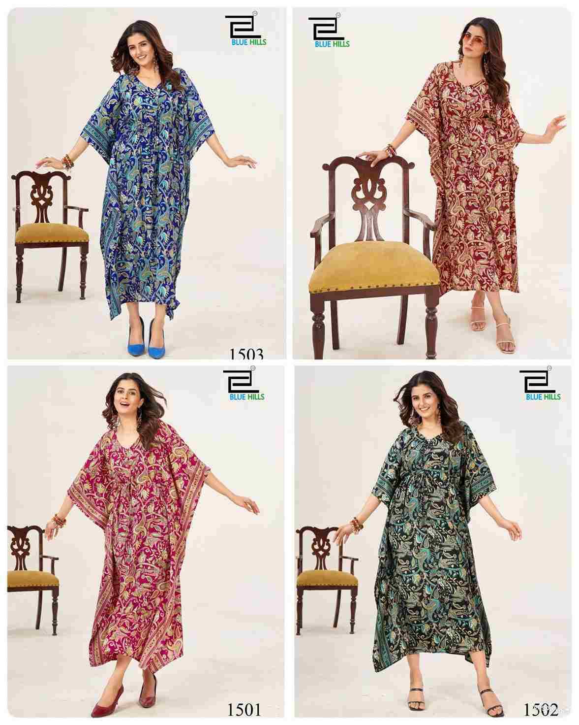 Kaftan Vol-3 By Kaamiri 01 To 04 Series Designer Stylish Fancy Colorful Beautiful Party Wear & Ethnic Wear Collection Heavy French Crepe Kaftan At Wholesale Price