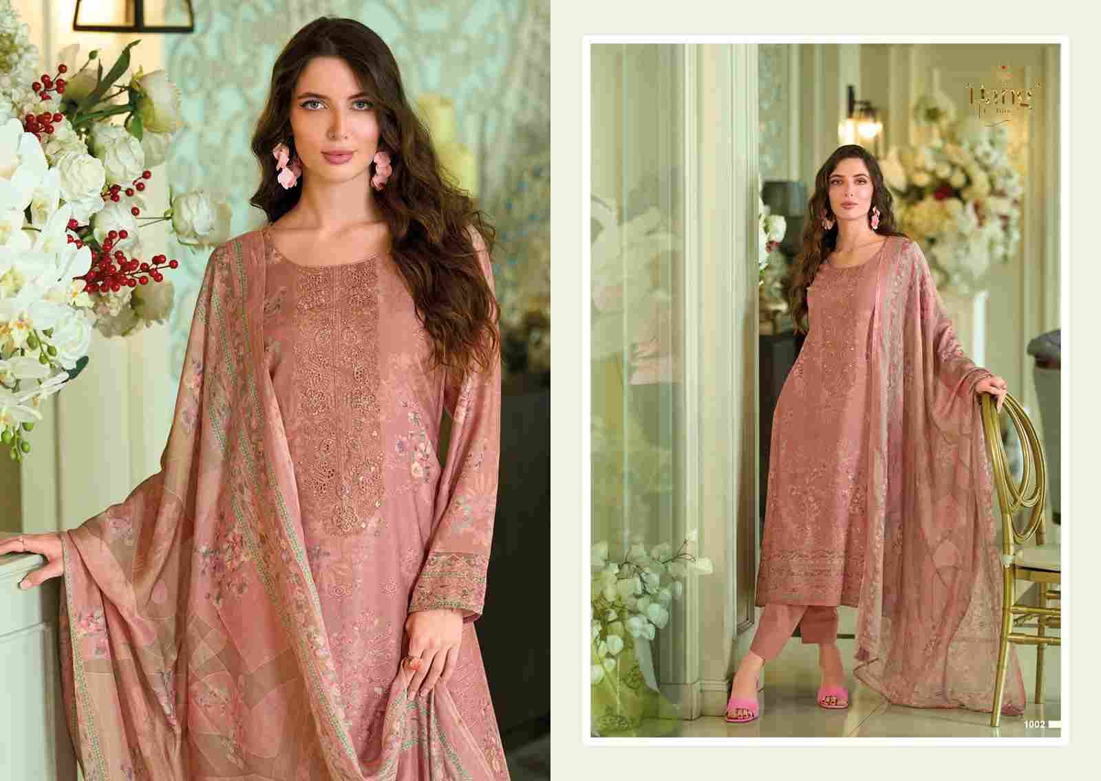 Antique By Rang Fashion 1001 To 1005 Series Beautiful Stylish Festive Suits Fancy Colorful Casual Wear & Ethnic Wear & Ready To Wear Muslin Print Dresses At Wholesale Price