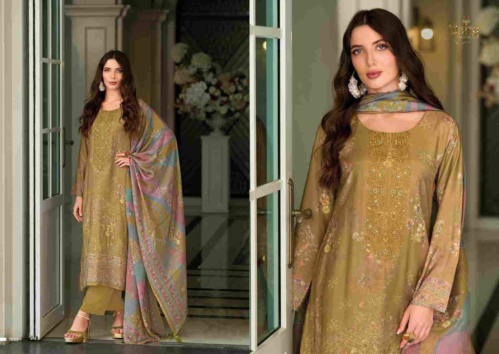 Antique By Rang Fashion 1001 To 1005 Series Beautiful Stylish Festive Suits Fancy Colorful Casual Wear & Ethnic Wear & Ready To Wear Muslin Print Dresses At Wholesale Price