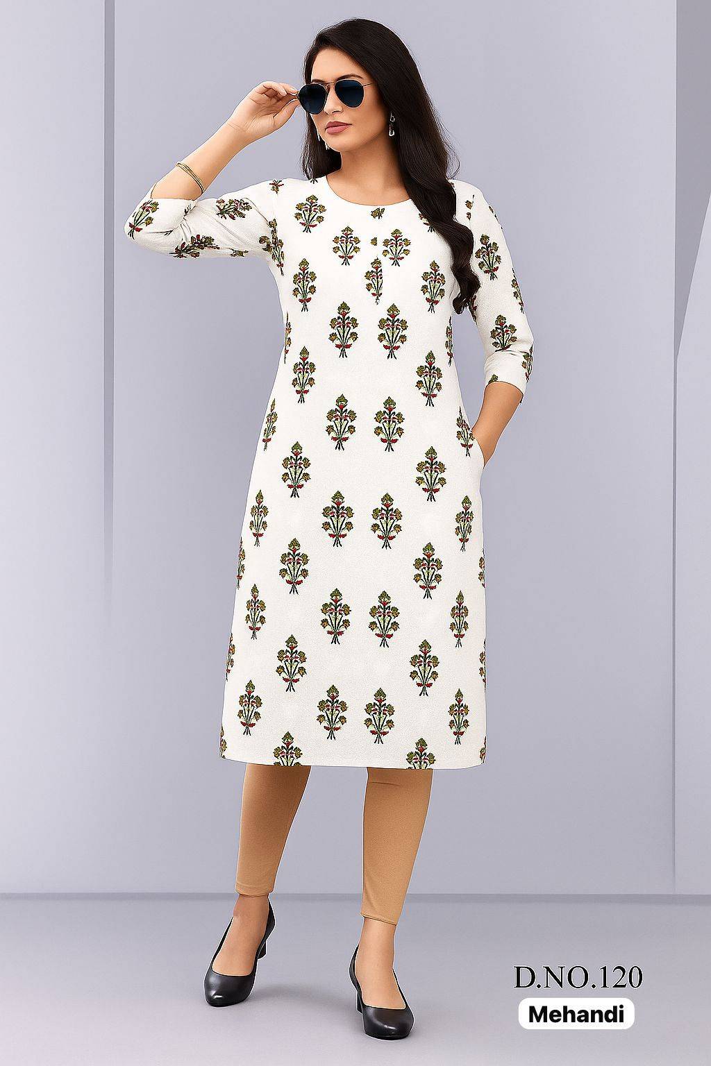 Dno-120 By Kaamiri 01 To 04 Series Designer Stylish Fancy Colorful Beautiful Party Wear & Ethnic Wear Collection Rayon Print Tops At Wholesale Price