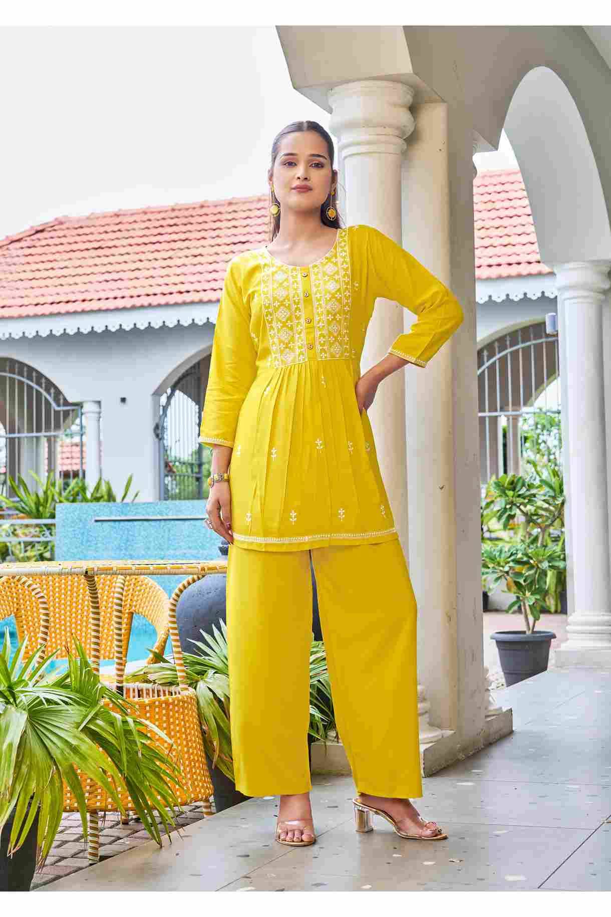 Polo Vol-2 By Tips And Tops 1001 To 1006 Series Designer Stylish Fancy Colorful Beautiful Party Wear & Ethnic Wear Collection Rayon Slub Co-Ords At Wholesale Price
