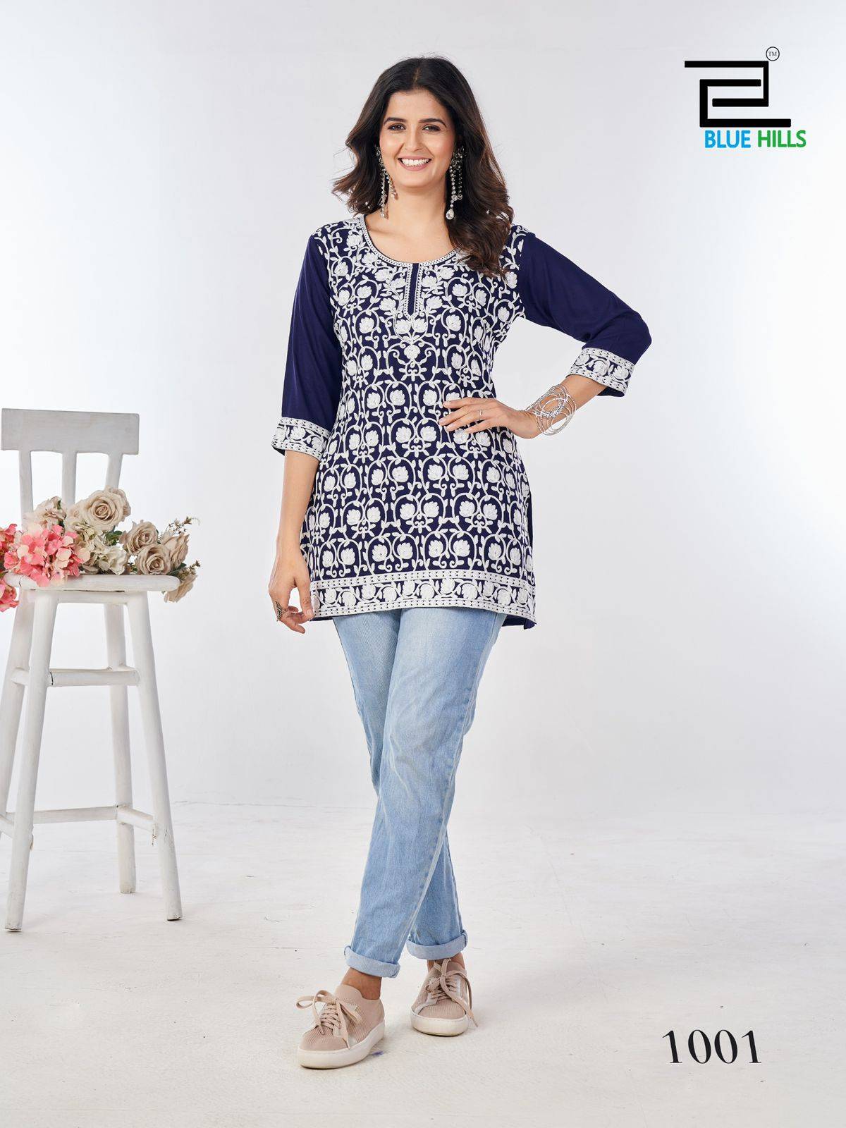 Chikankari By Kaamiri 1001 To 1006 Series Designer Stylish Fancy Colorful Beautiful Party Wear & Ethnic Wear Collection Heavy Rayon Tops At Wholesale Price