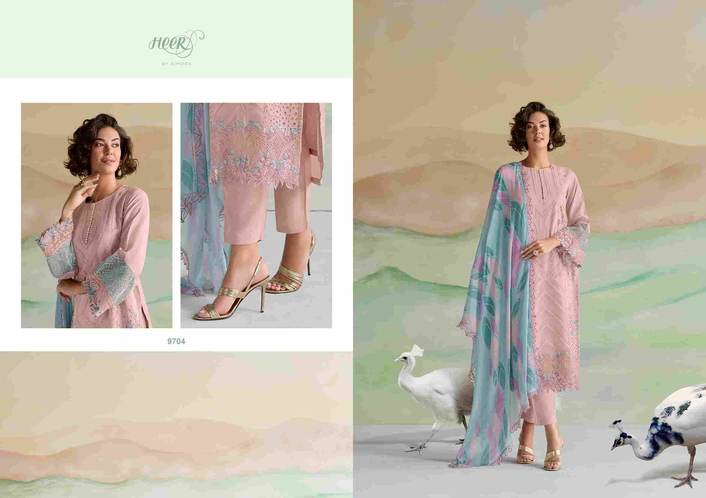 Kashmira By Kimora Fashion 9701 To 9706 Series Designer Festive Suits Collection Beautiful Stylish Fancy Colorful Party Wear & Occasional Wear Pure Muslin Dresses At Wholesale Price