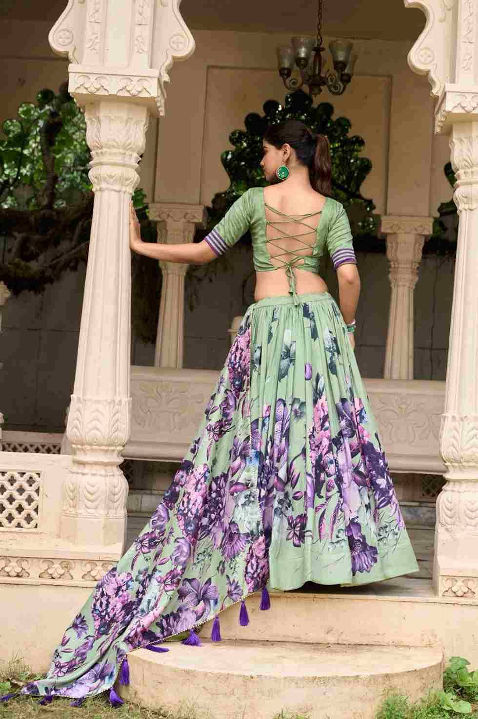 Pc-22 By Fashid Wholesale 01 To 04 Series Navratri Wear Collection Beautiful Stylish Colorful Fancy Party Wear & Occasional Wear Pure Dola Tussar Silk Lehengas At Wholesale Price