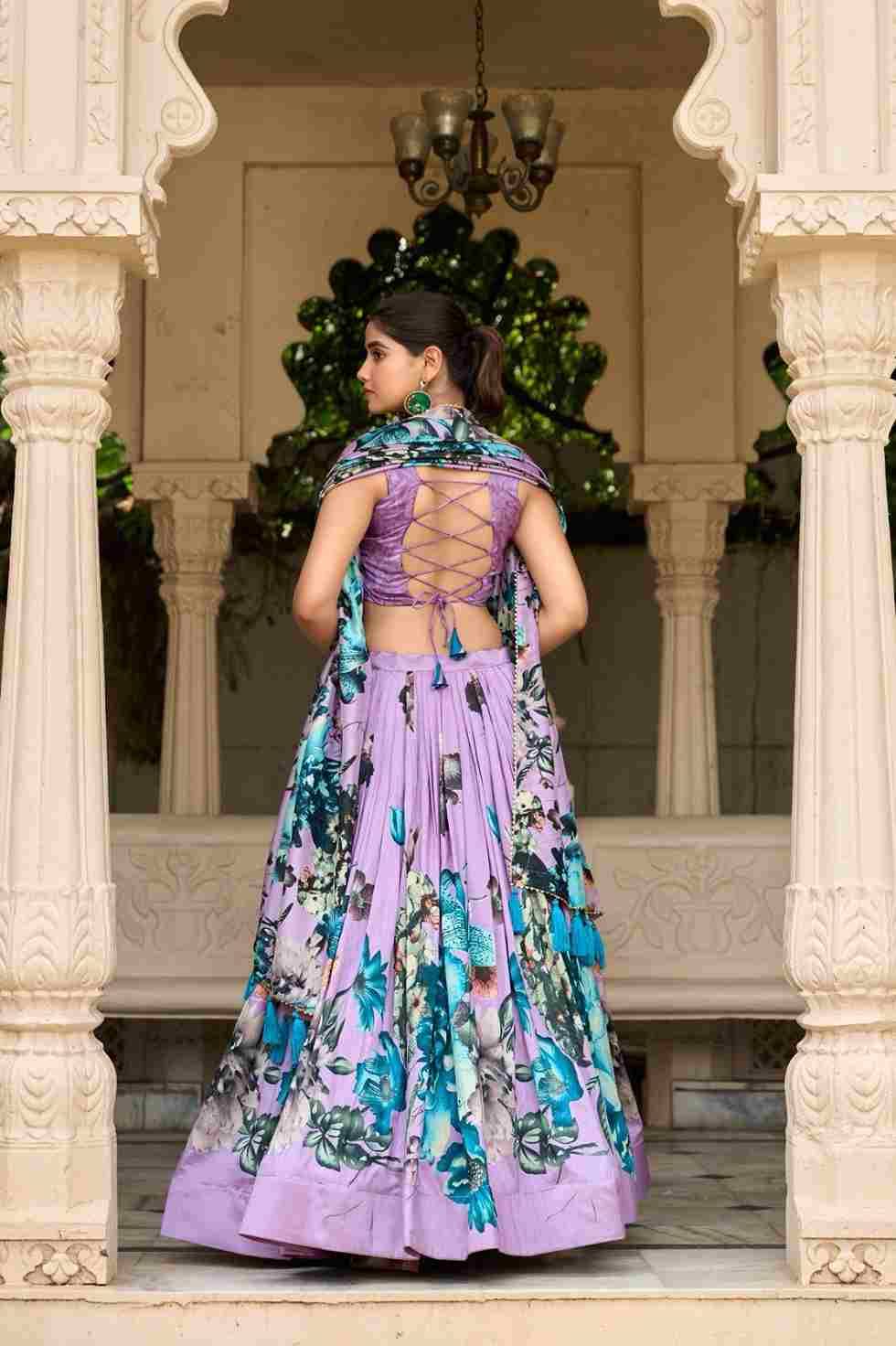Pc-22 By Fashid Wholesale 01 To 04 Series Navratri Wear Collection Beautiful Stylish Colorful Fancy Party Wear & Occasional Wear Pure Dola Tussar Silk Lehengas At Wholesale Price